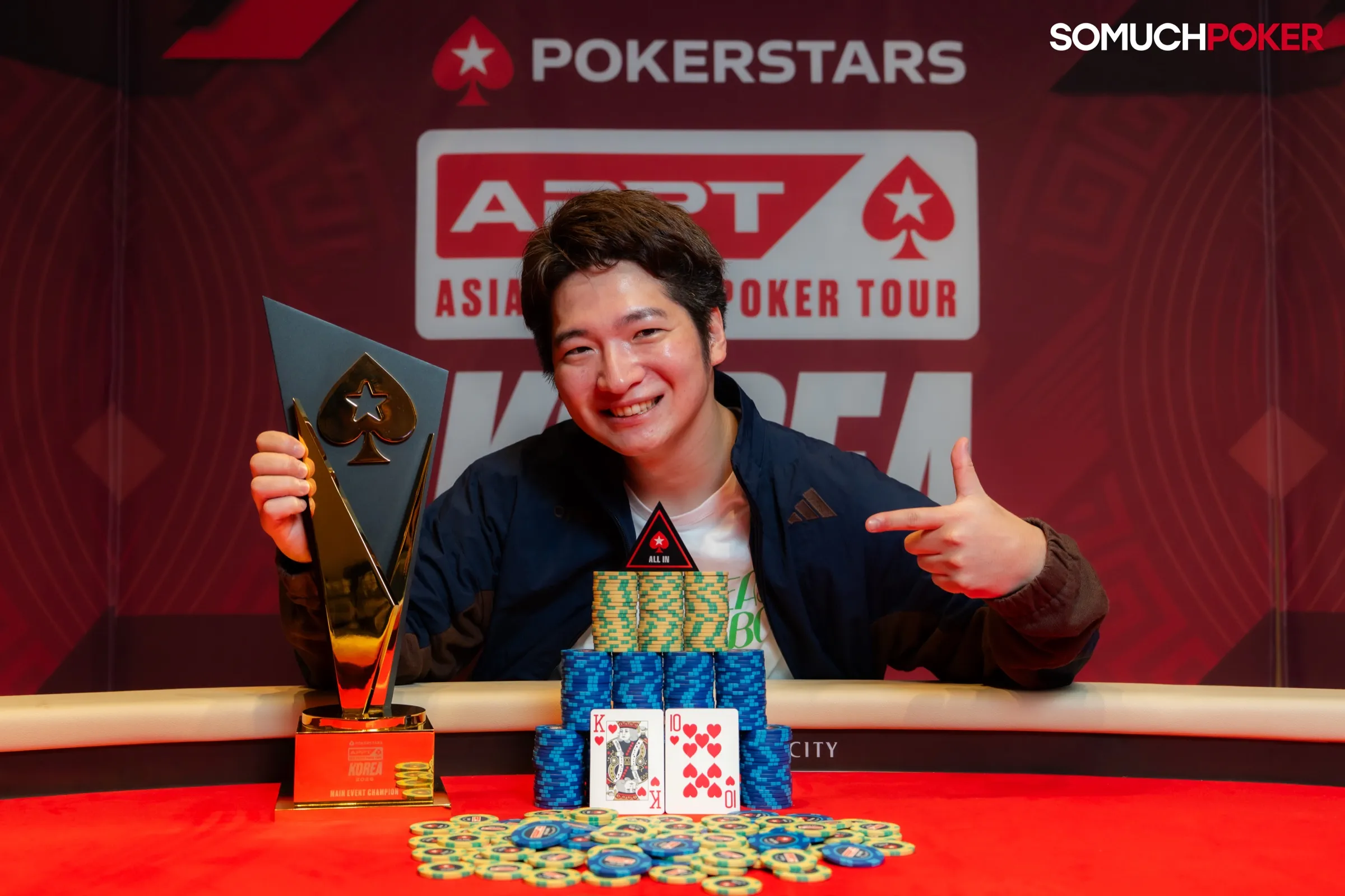 Hirotaka Fukatsu Wins APPT Korea 2026 Main Event for KRW 218 Million