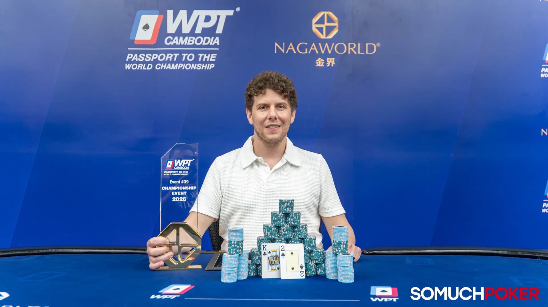 Ari Engel Wins WPT Cambodia Passport 2026 Championship for US$91,444